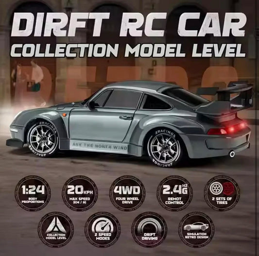 Pro Flame Rc Drift 1/24 Scale Remote Control Car