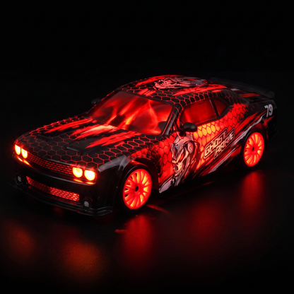 DOGE CHALLANGER - 1:24 RC DRIFT CAR WITH LIGHT EFFECT