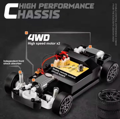 Pro Flame Rc Drift 1/24 Scale Remote Control Car