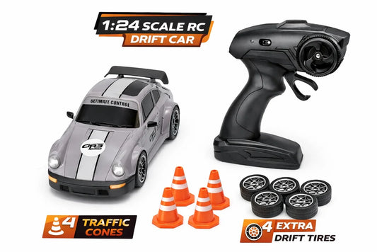 Pro Scale High-Performance RC Drift & Racing Car (4WD, 2.4GHz)